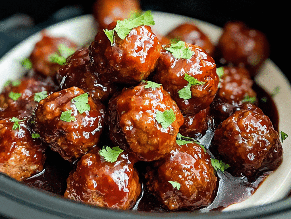 Honey BBQ Meatballs