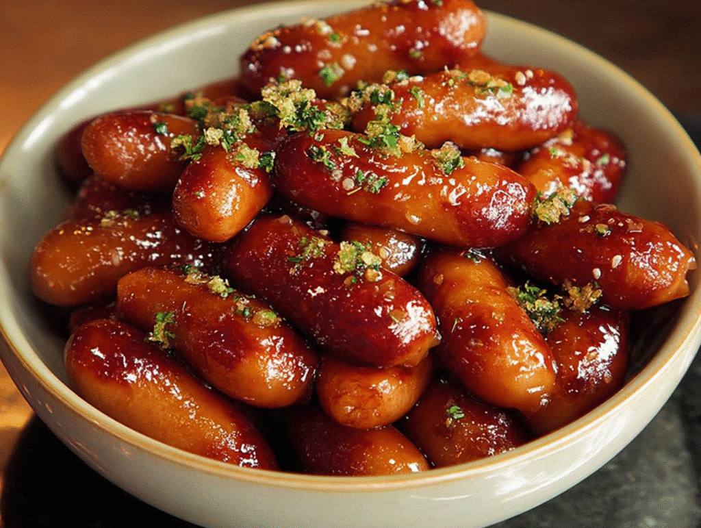Hot Honey Garlic Little Smokies