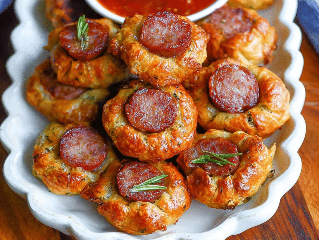 Kilted Sausage Bites