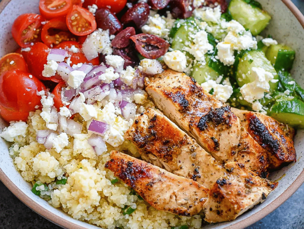 Mediterranean Chicken Bowl