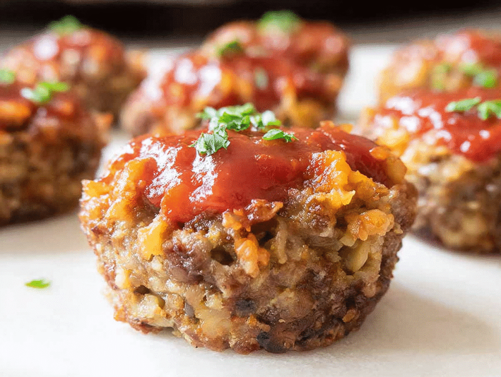 Mini Meatloaf in a Muffin Tin