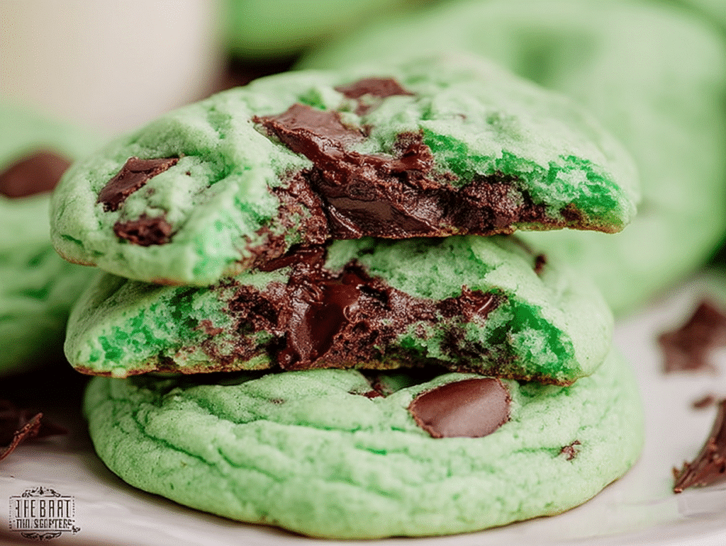 Mint Chocolate Cookies