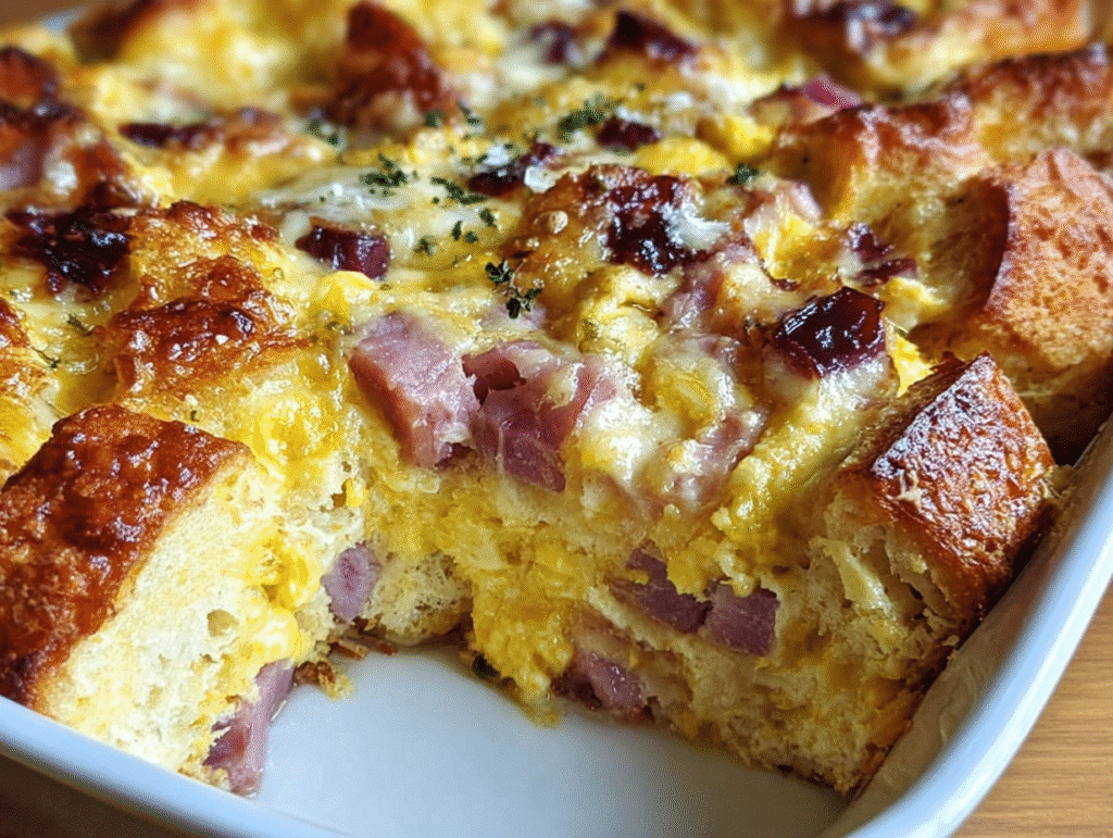 Monte Cristo Breakfast Casserole
