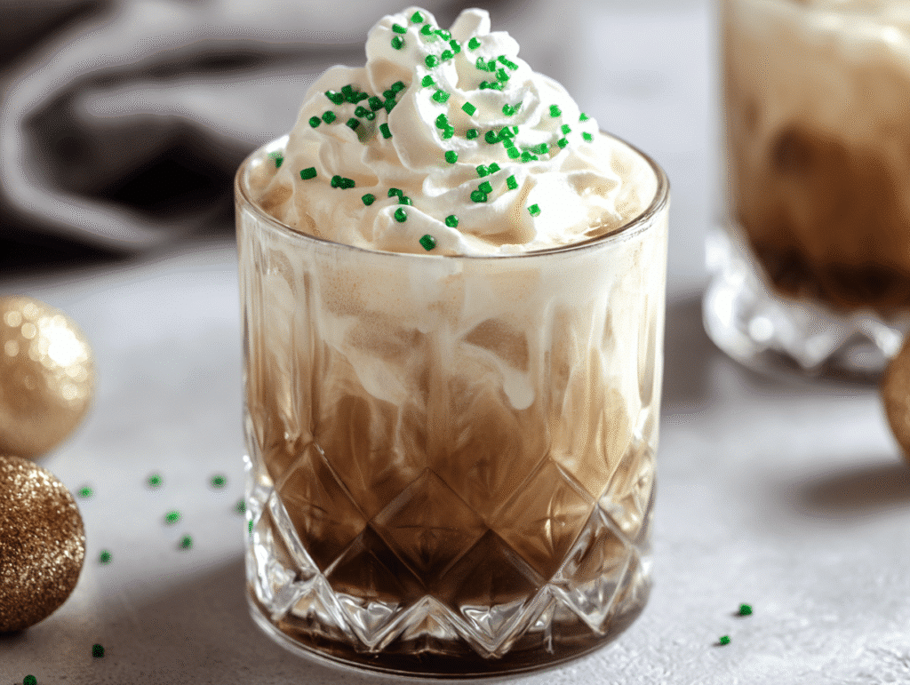 Non-Alcoholic Irish Cream Soda