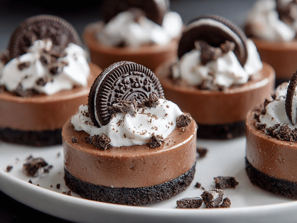 Oreo Chocolate Mousse Cups