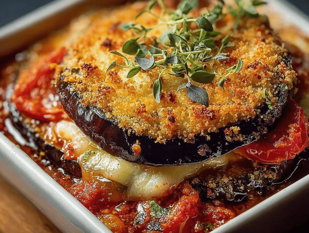 Oven-Baked Italian Eggplant