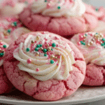 Pink Velvet Sugar Cookies