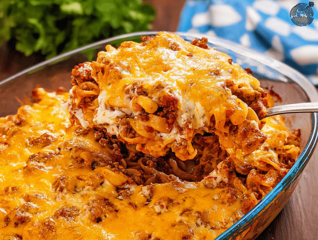Sour Cream Beef Noodle Casserole