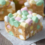 St Patrick’s Mint Marshmallow Confetti Bars