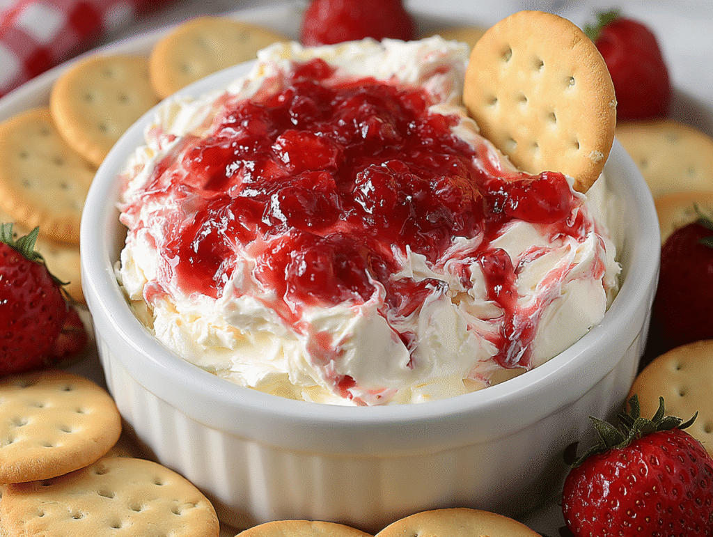 Strawberry Cheesecake Dip