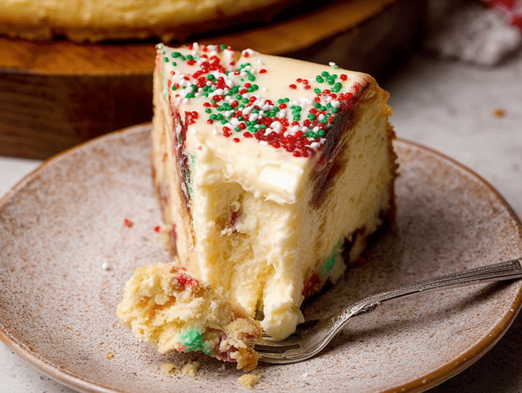 Sugar Cookie Cheesecake
