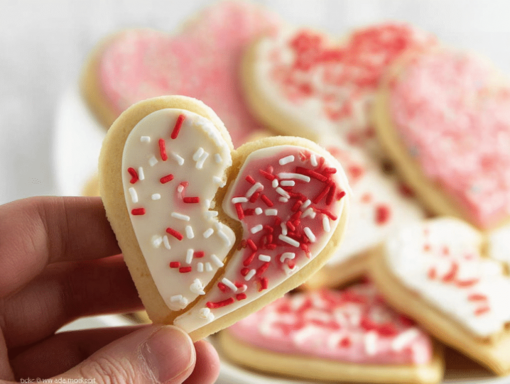 Valentine's Day Heart Cookies
