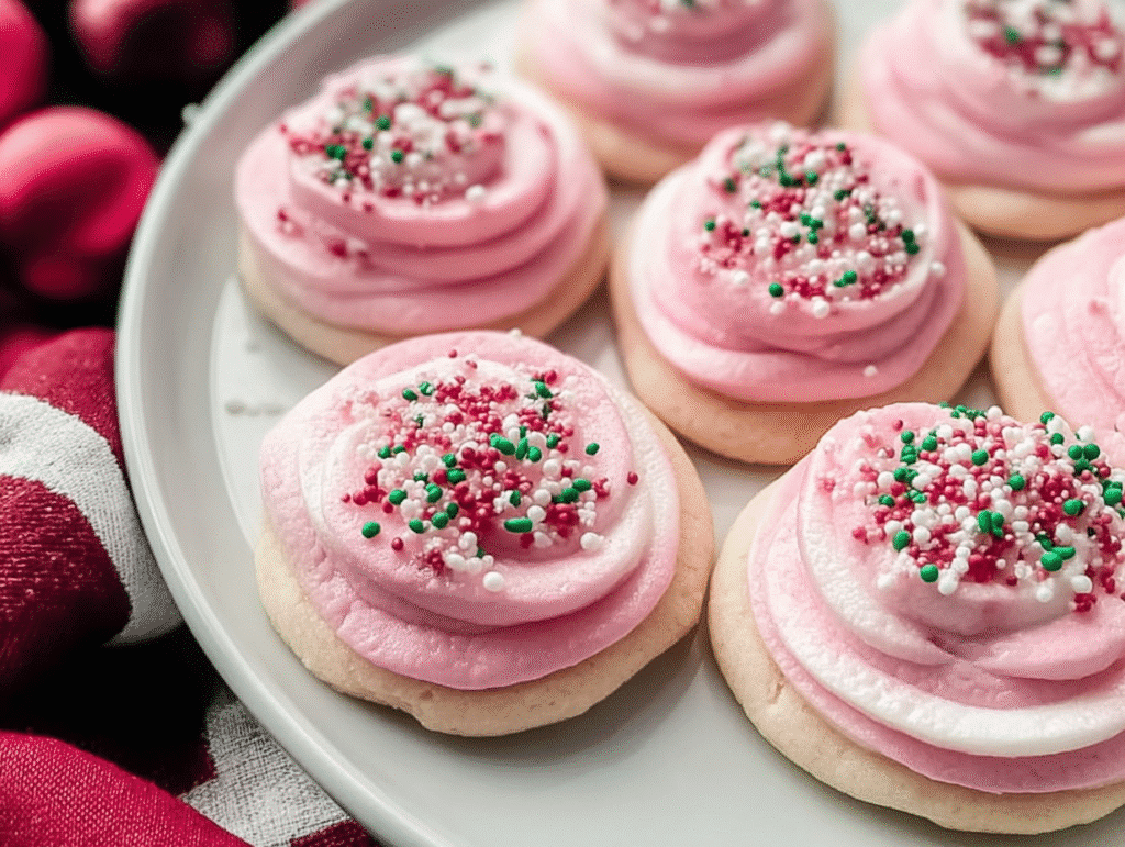 Valentine's Day Pink Velvet Cookies