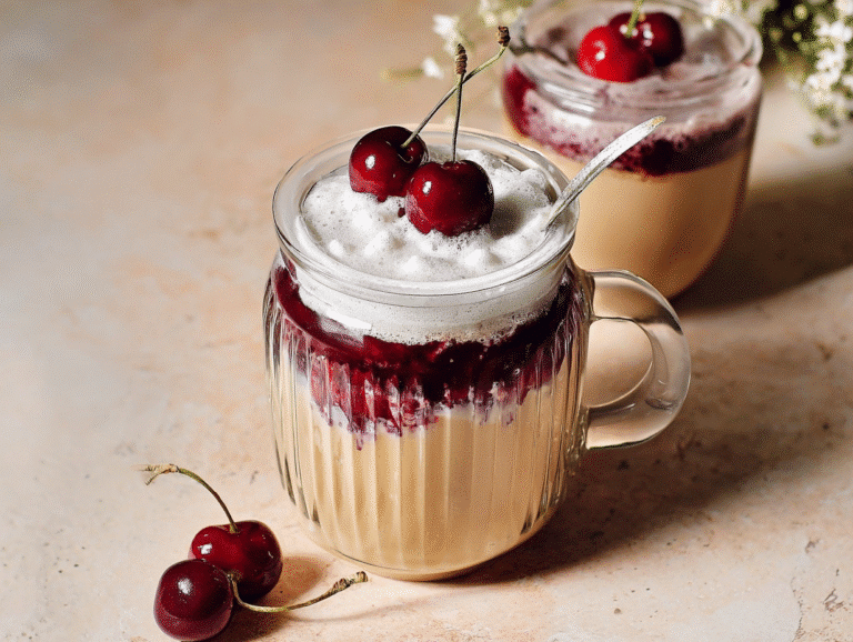 Viral Cherry Vanilla Latte