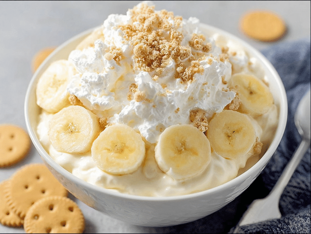 Banana Pudding Fluff Salad