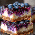 Blueberry Cheesecake Bars
