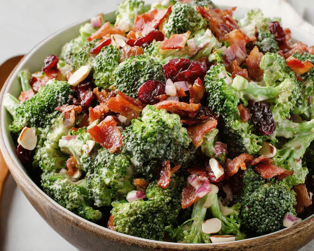 Broccoli Salad with Bacon For Spring