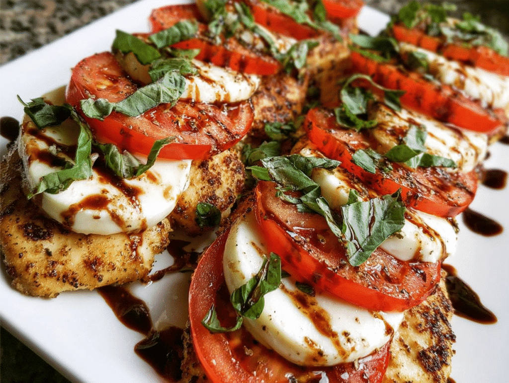 Caprese Chicken Italian Dish