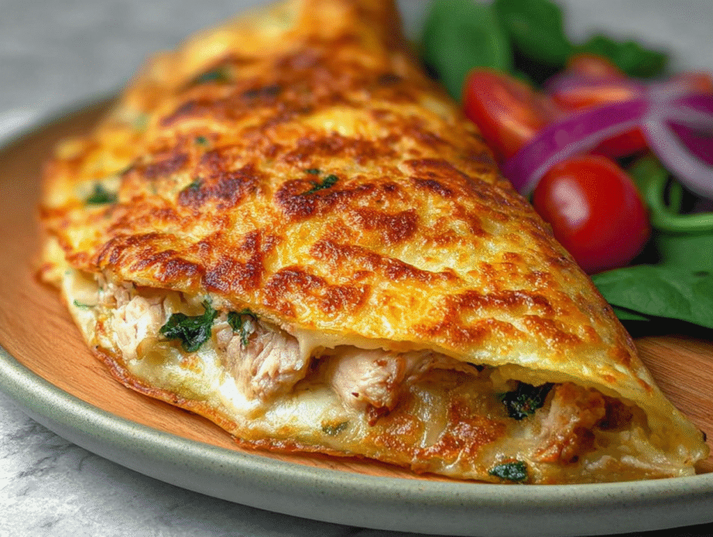 Cheesy Keto Cottage Cheese Flatbread