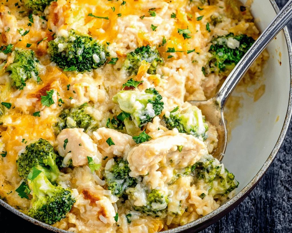 Chicken, Broccoli & Rice Casserole For Spring