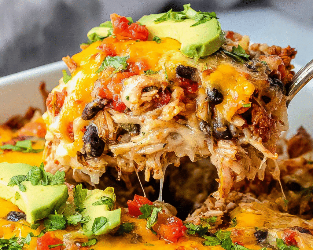 Chicken Burrito Casserole For Spring Dinner