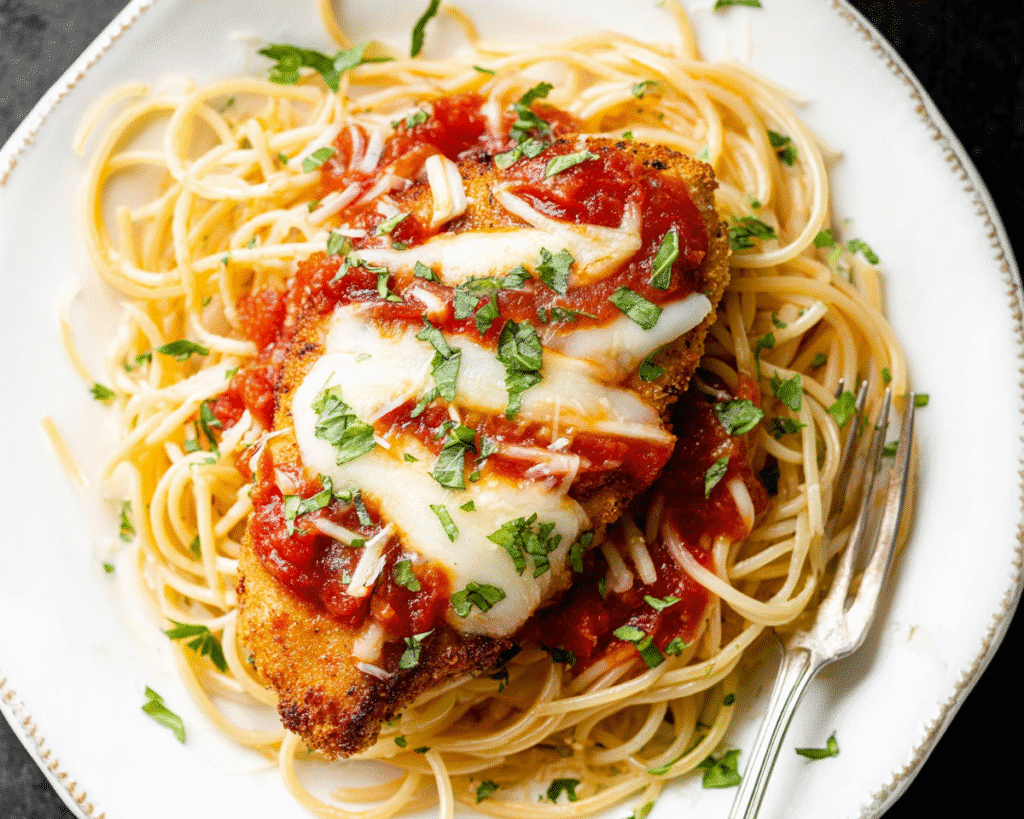 Chicken Parmesan For Spring