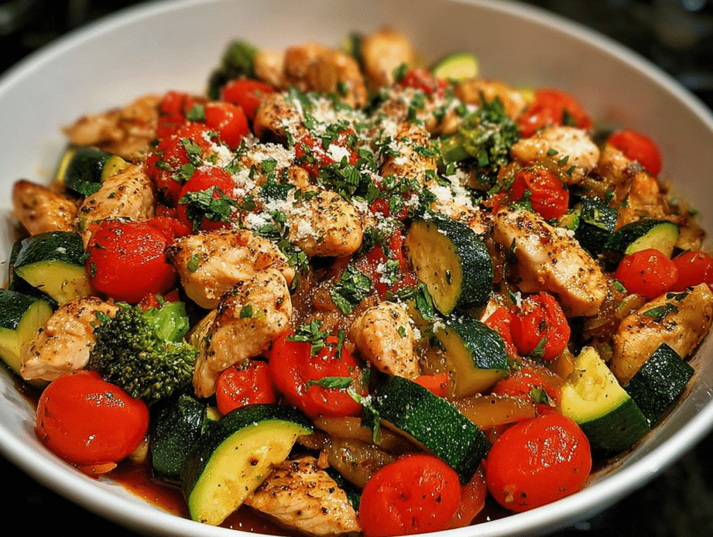 Chicken and Veggie Skillet