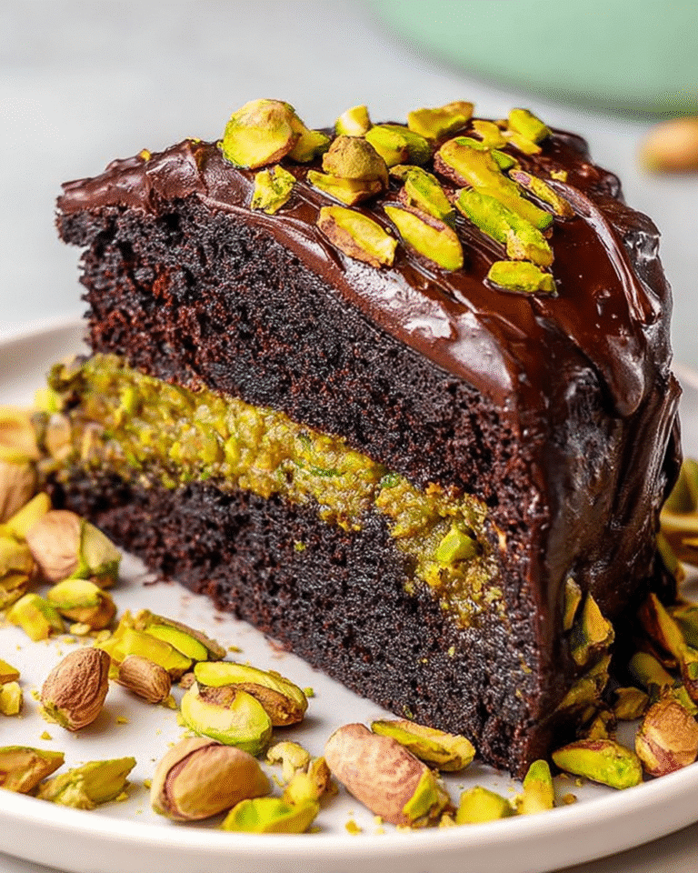 Chocolate Pistachio Cake