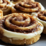 Cinnamon Roll Cheesecake Cookies