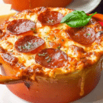 Cottage Cheese Pizza Bowl For Spring Dinner