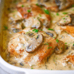 Creamy Mushroom and Chicken Casserole For Spring