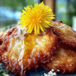 Dandelion Fritters