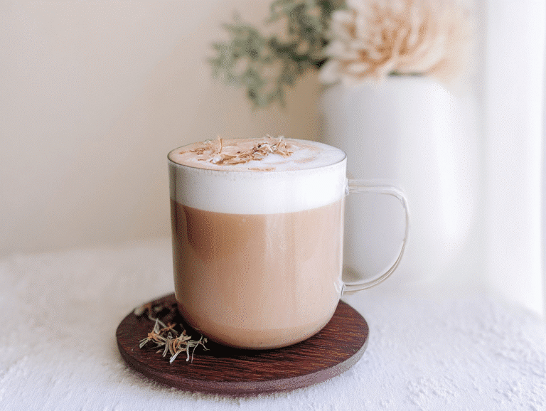 Dandelion Root Tea Latte