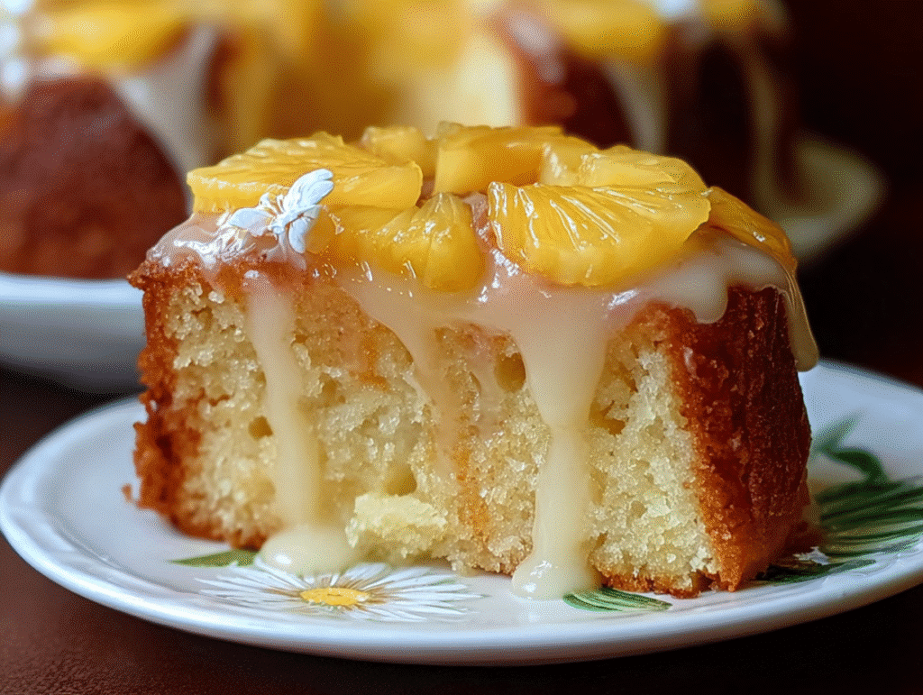 Easter Pineapple Heaven Cake