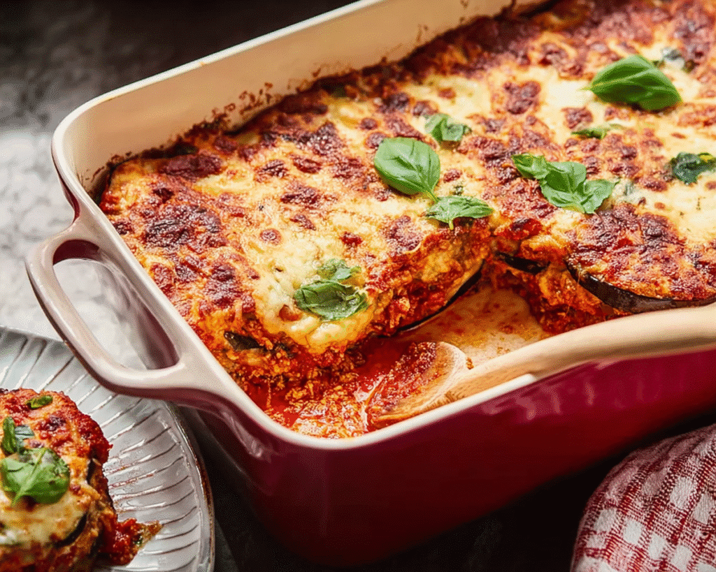 Eggplant Parmesan Casserole For Spring