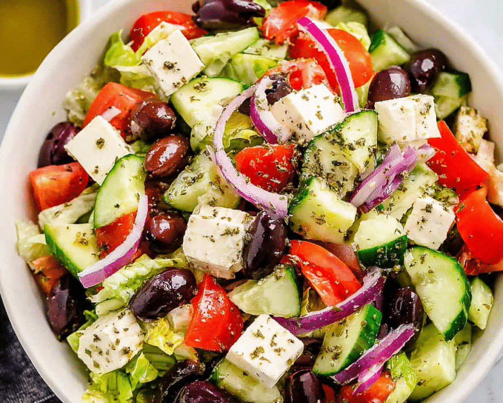 Greek Salad For Spring