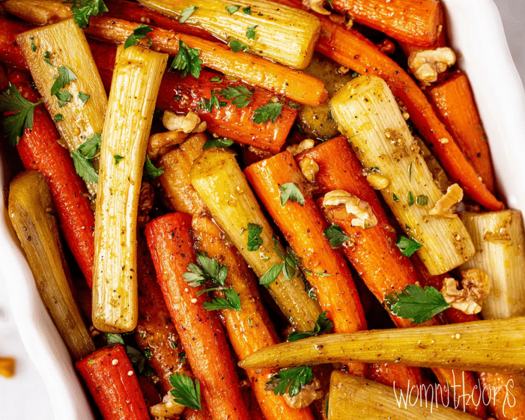 Honey-Glazed Carrots and Parsnips For St Patrick's Day