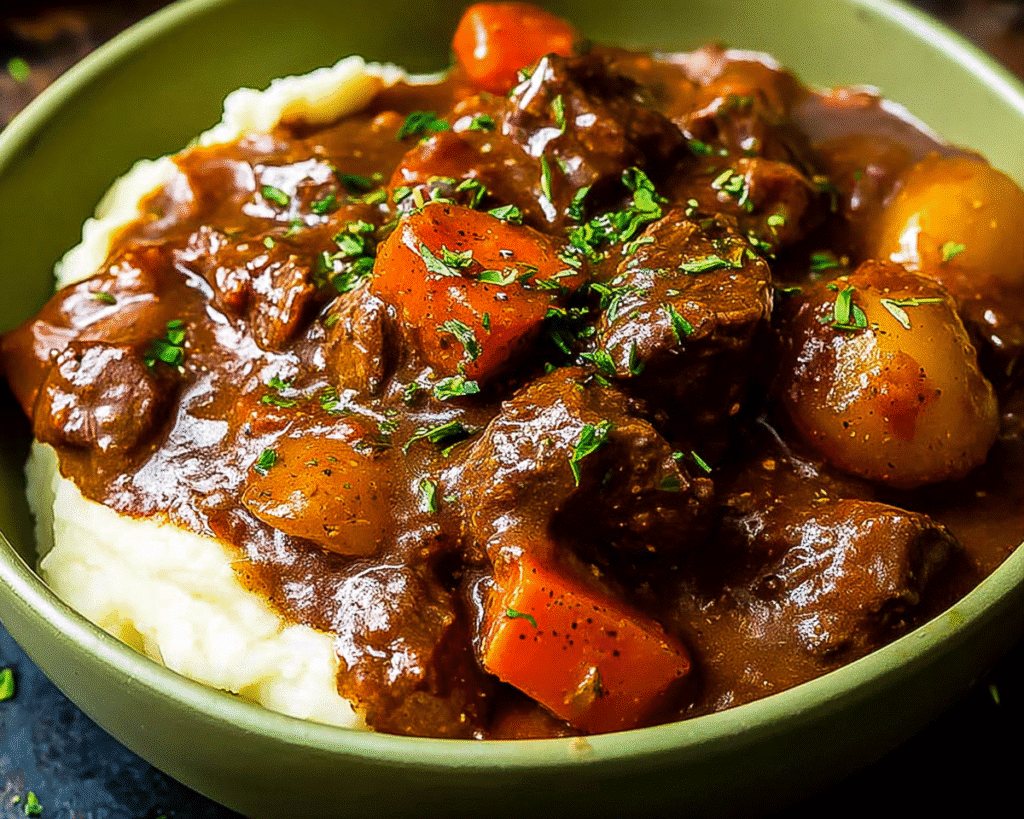 Irish Beef and Guinness Stew For St Patrick's Day