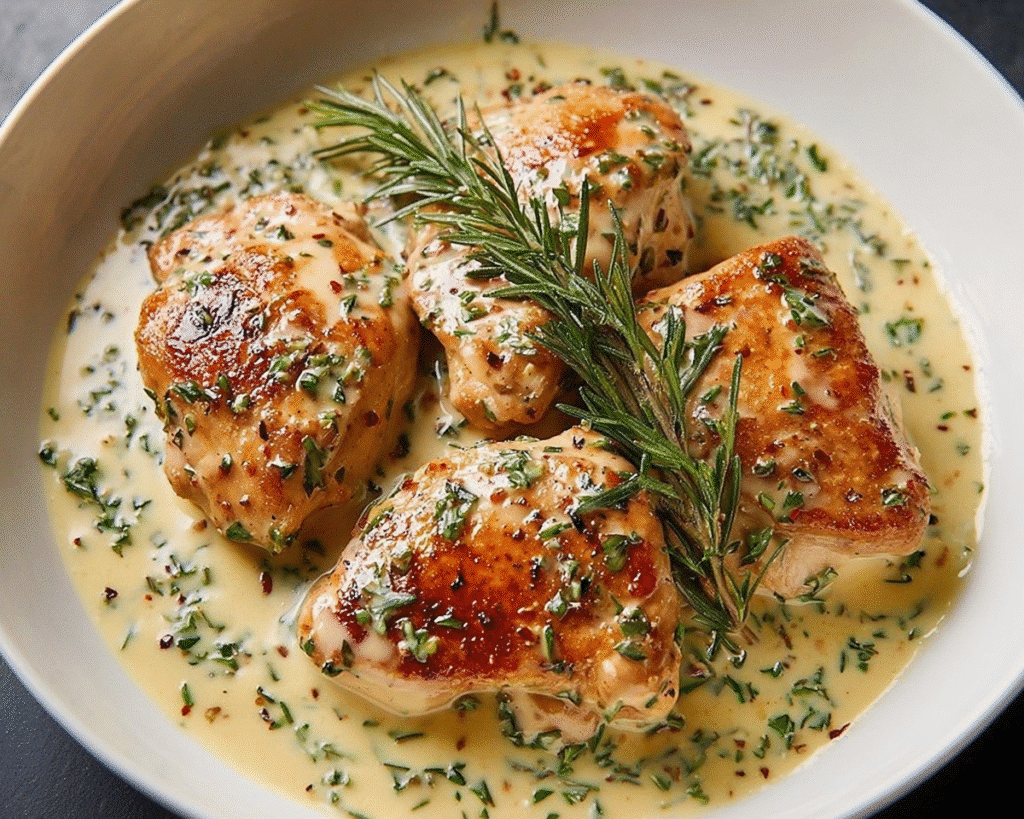 Irish Cream Chicken For St Patrick's Day