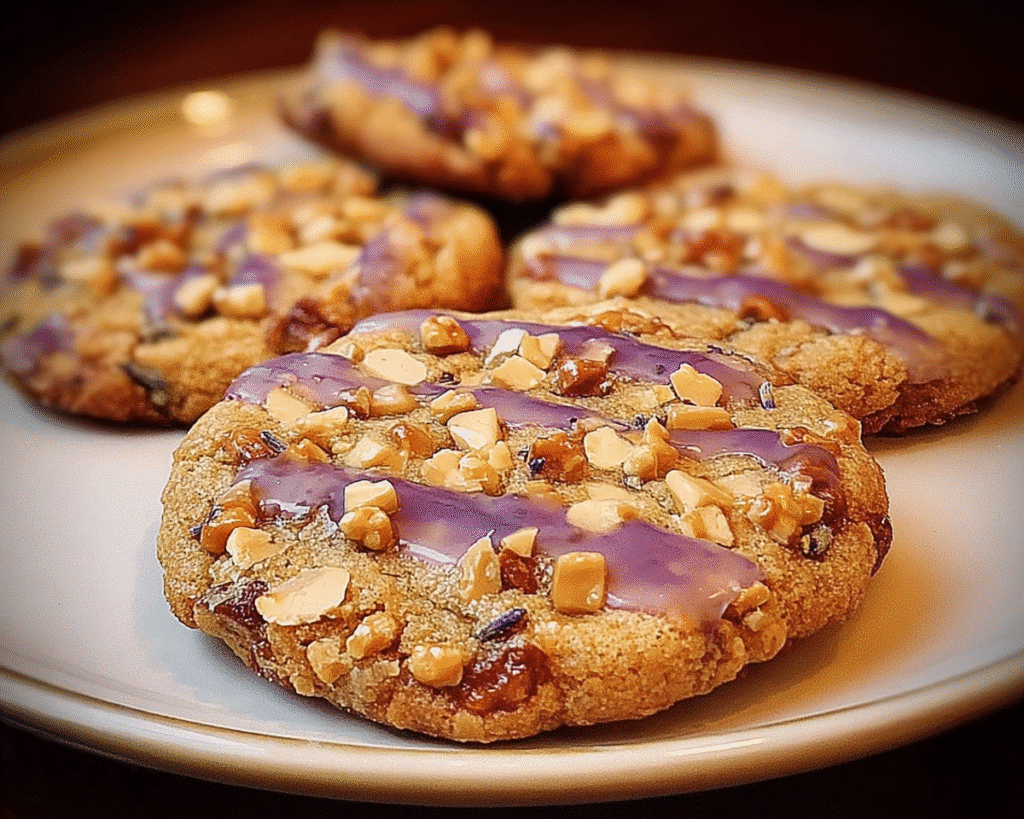 Lavender Honey Crunch Cookies For Spring Desserts