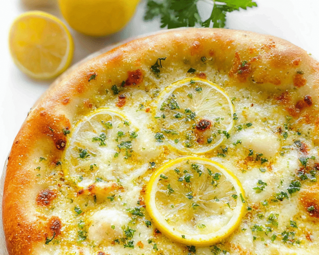Lemon Pizza For Spring Dinner