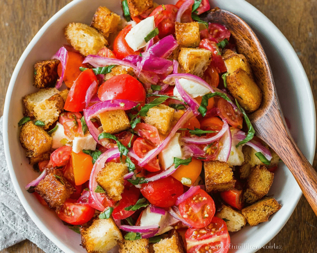 Panzanella Salad For Spring