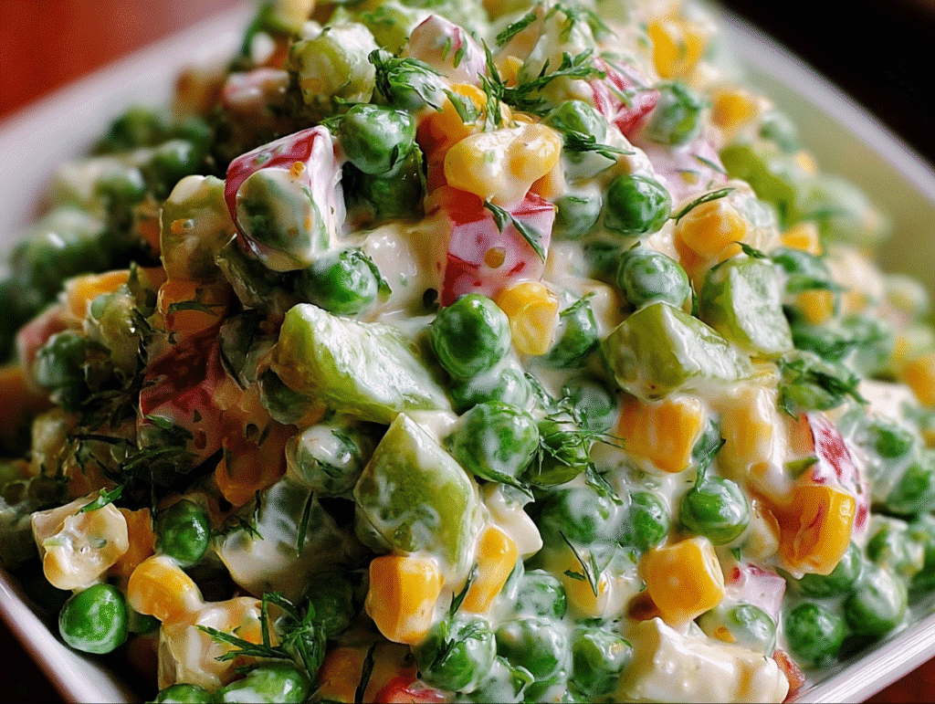 Paula Deen Green Pea Salad