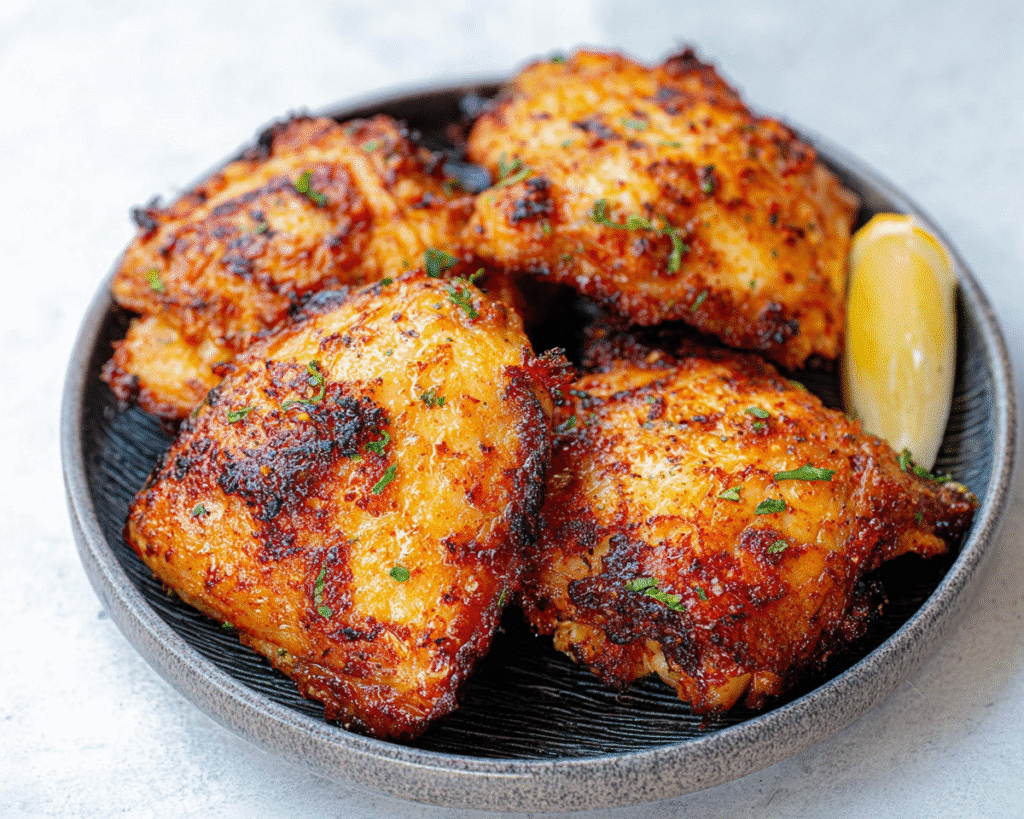 Quick Air Fryer Chicken Thighs For Spring