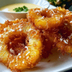 Rum-Soaked Fried Pineapple For Spring Desserts