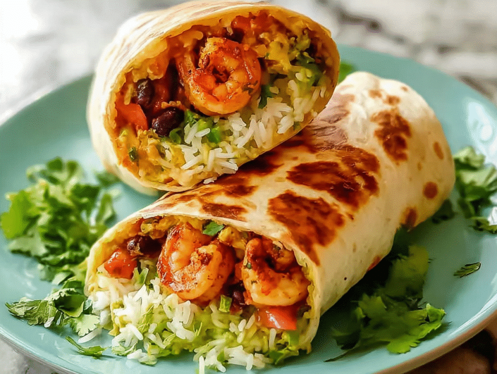 Shrimp Burritos