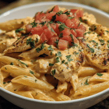 Slow Cooker Cheesy Chicken Penne-image