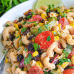 Southwestern Pasta Salad For Spring Dinner