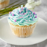 Spring Vanilla Cupcakes