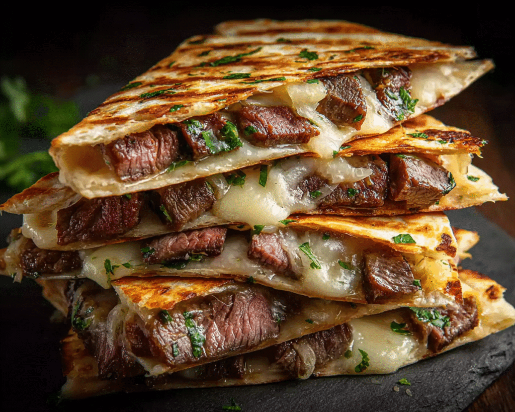 Steak Quesadillas For Spring